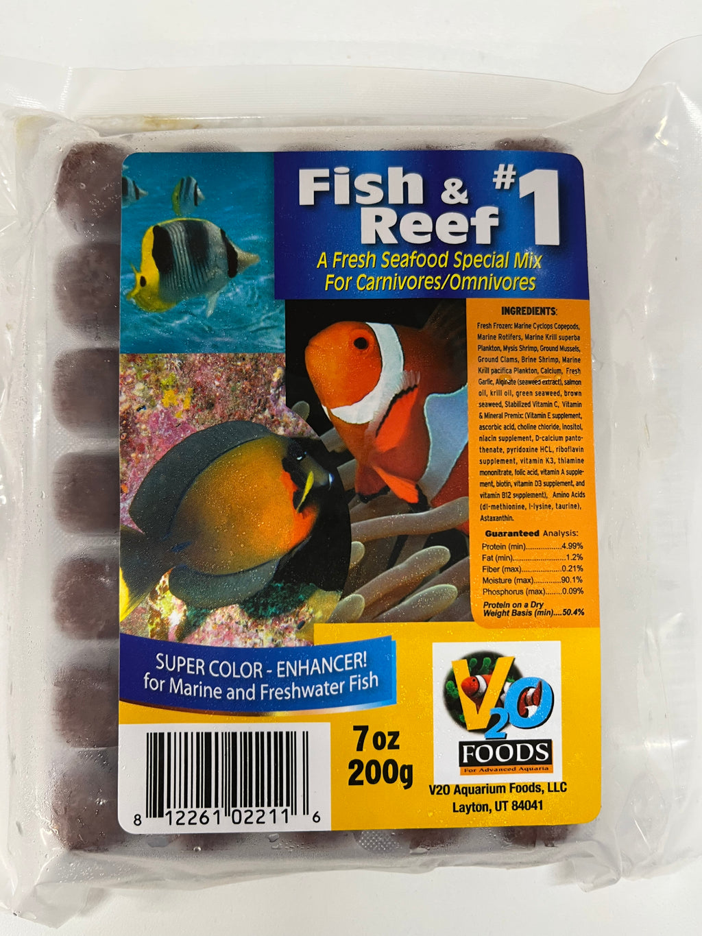 Fish & Reef Mix 70 Cubes *Local only.